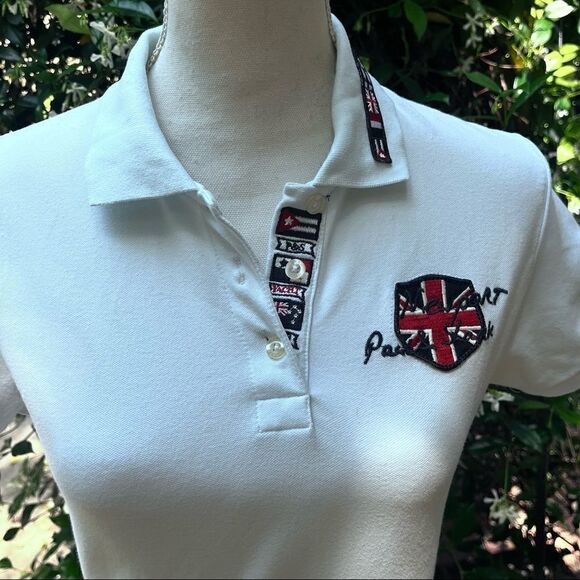 PAUL & SHARK JUNIOR WOMEN’S POLO LARGE - Picture 5 of 13